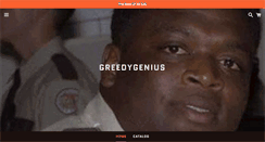 Desktop Screenshot of greedygenius.com